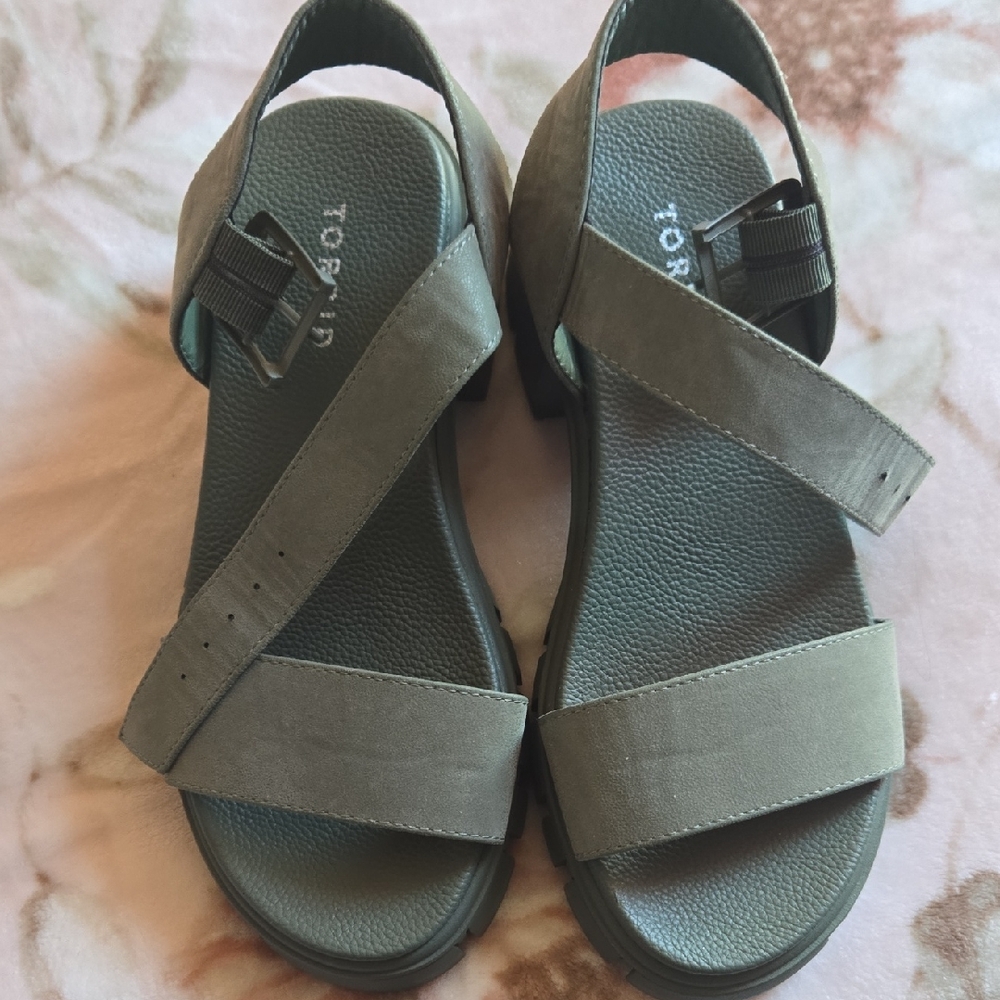 Torrid Olive Green Women's Sandals
